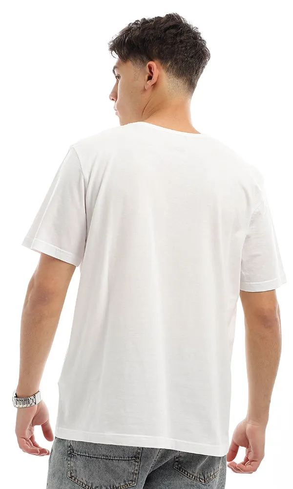 21218 Basic V-Neck T-Shirt-Short Sleeves (MST)