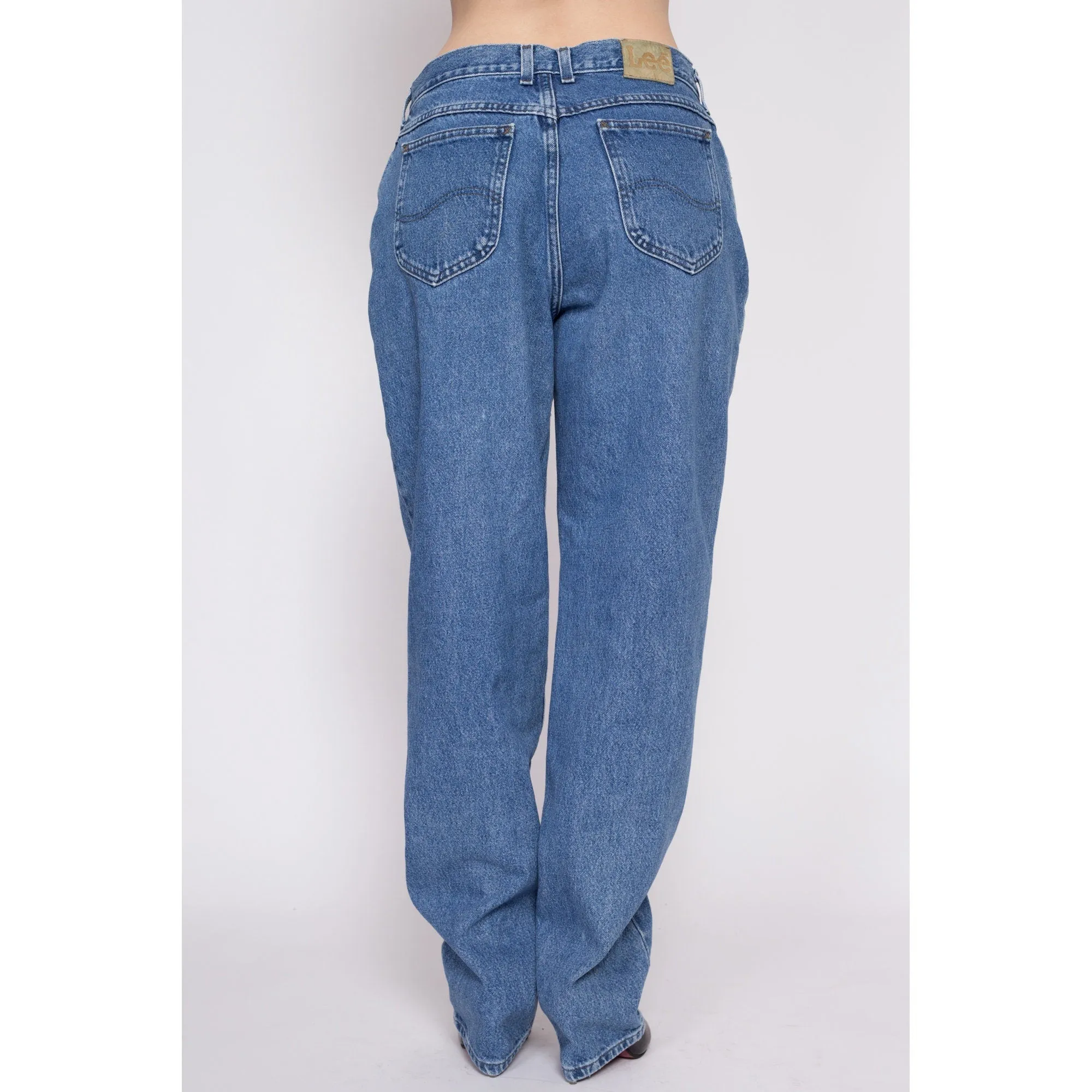80s Lee High Waisted Mom Jeans - Large Tall, 32"