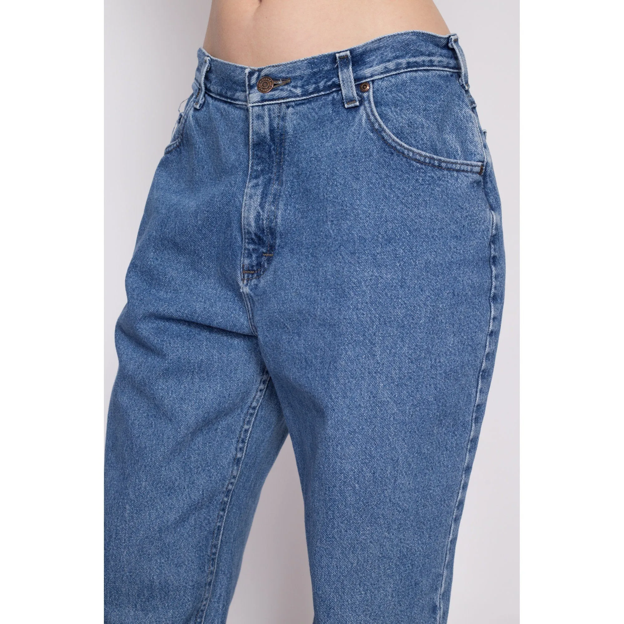 80s Lee High Waisted Mom Jeans - Large Tall, 32"