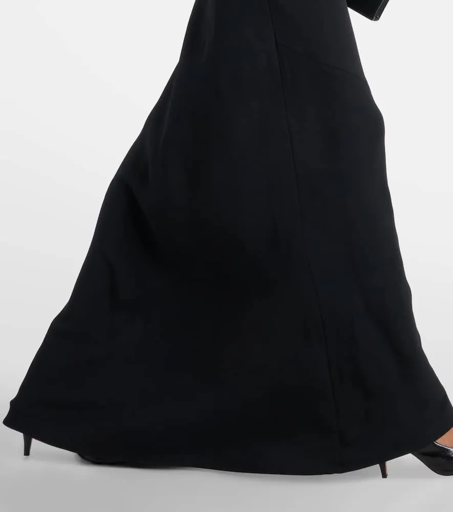 Ami Paris Jersey maxi dress