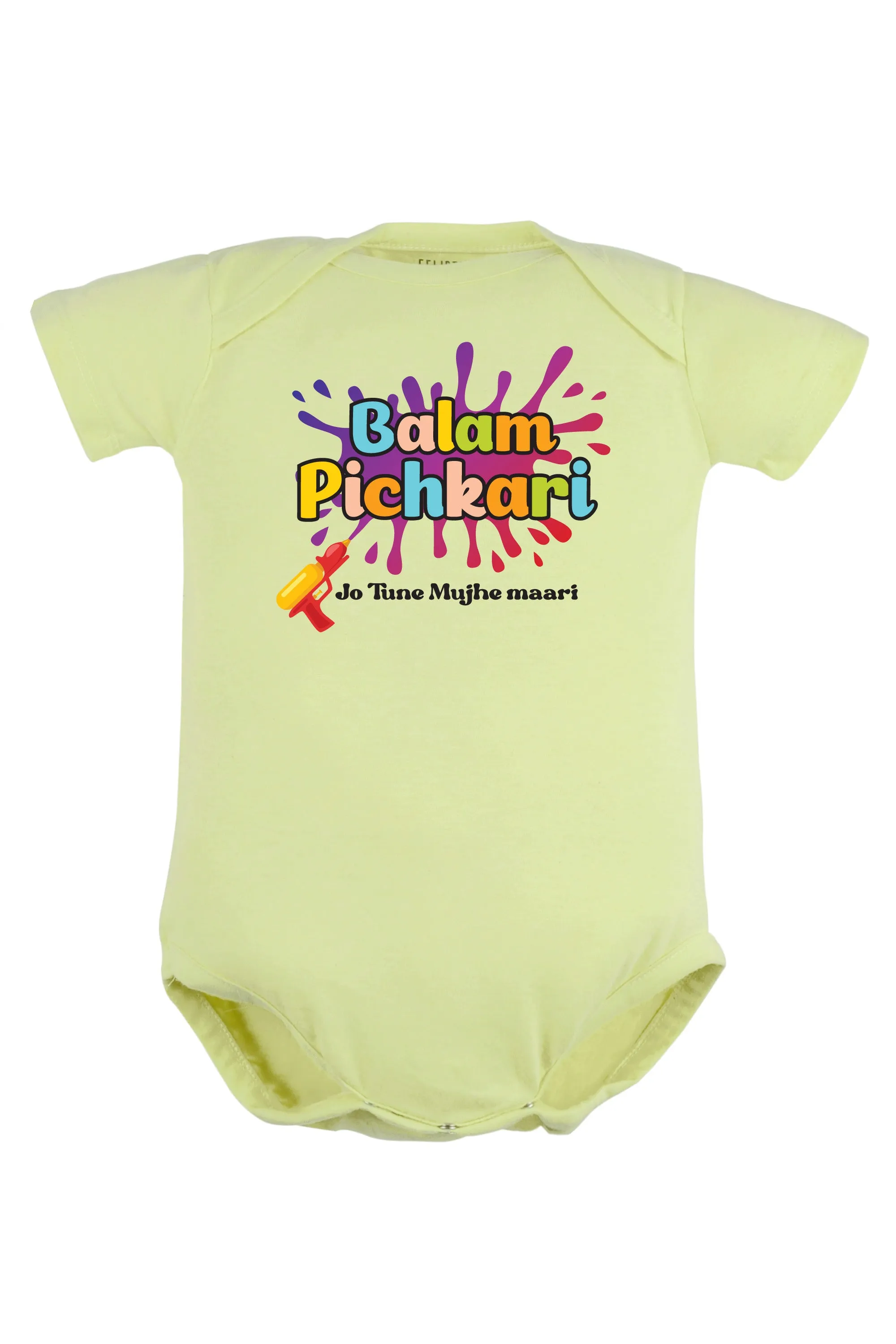Balam Pichkari Baby Romper | Onesies