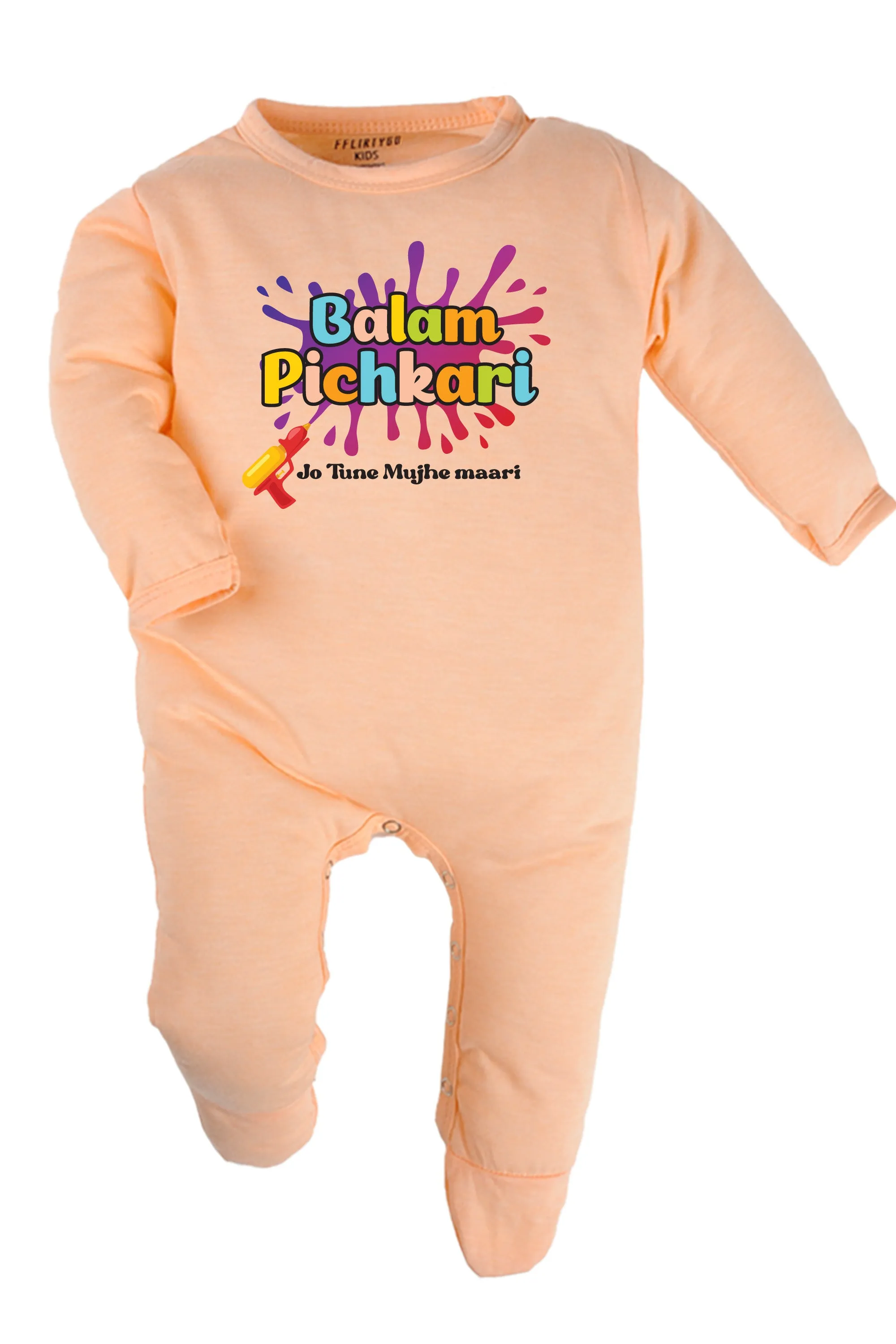 Balam Pichkari Baby Romper | Onesies