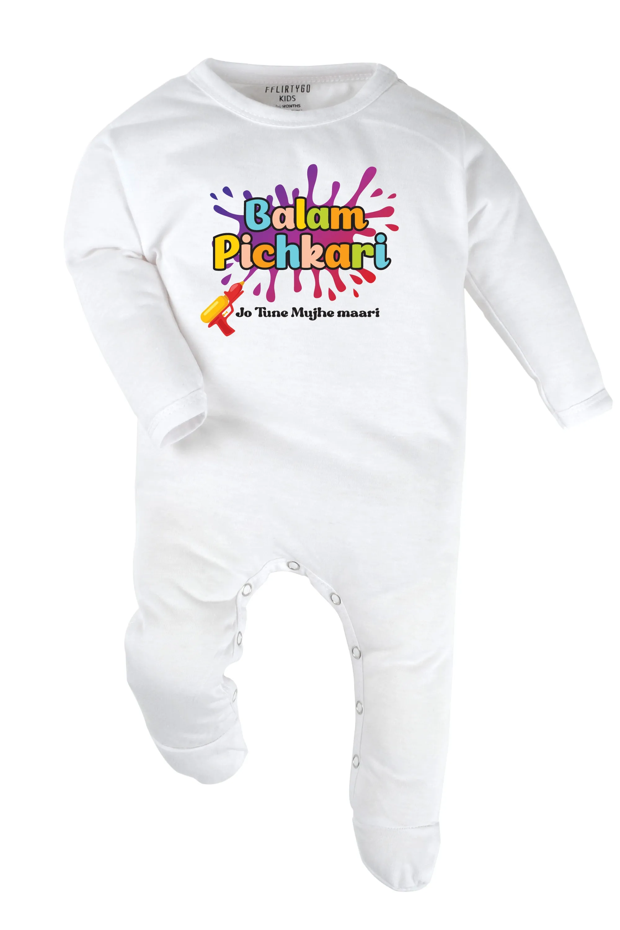 Balam Pichkari Baby Romper | Onesies