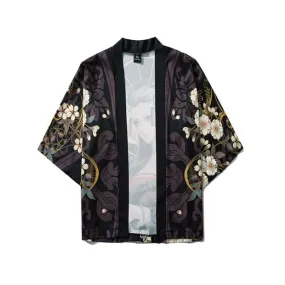 Black Loose Kimono
