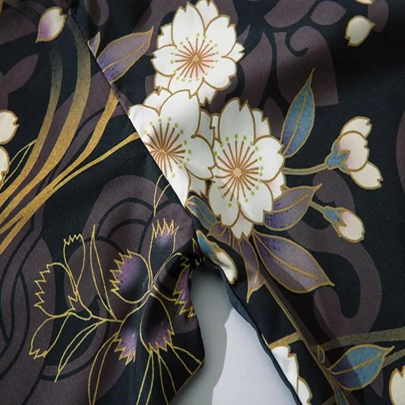 Black Loose Kimono