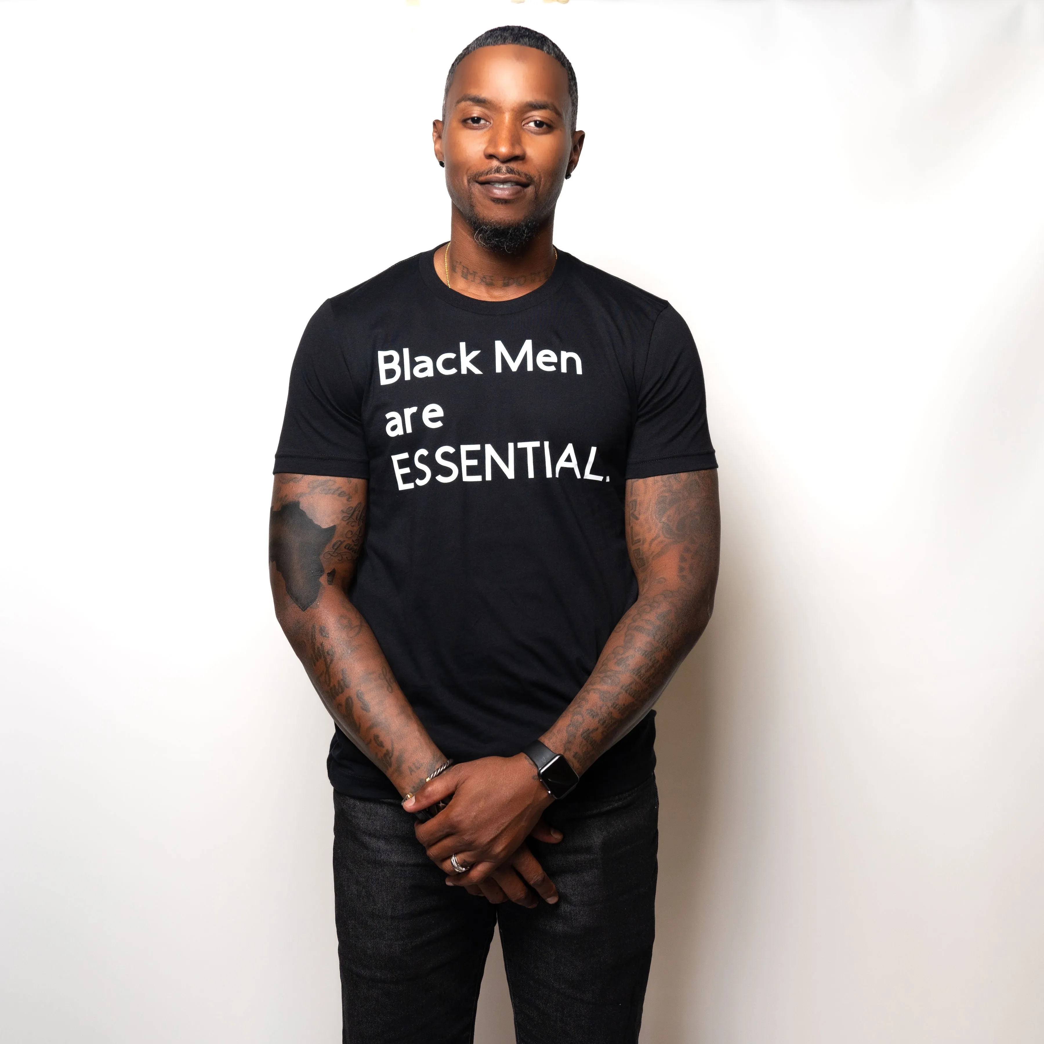 Black Men are ESSENTIAL TEES
