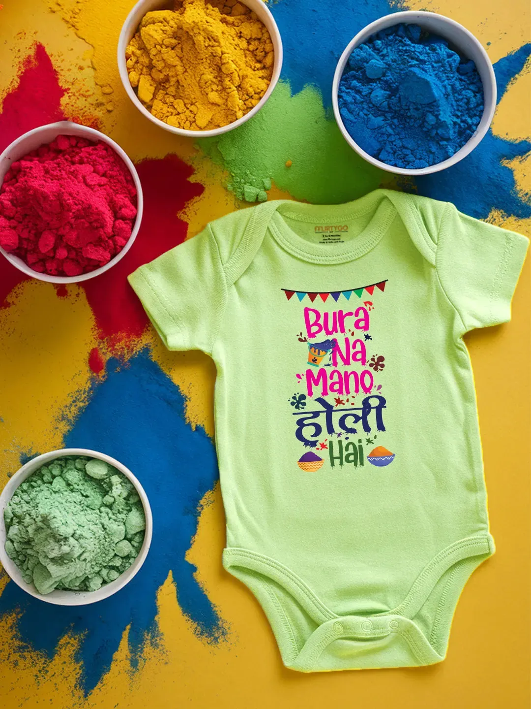 Bura Na Mano Holi Hai Baby Romper | Onesies