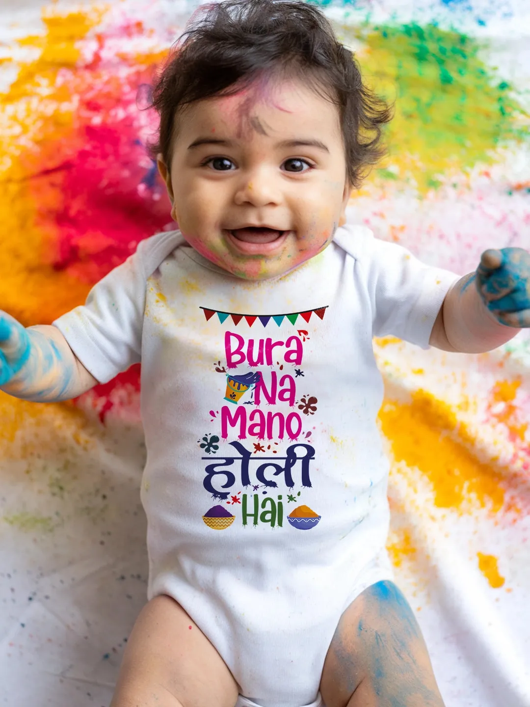 Bura Na Mano Holi Hai Baby Romper | Onesies