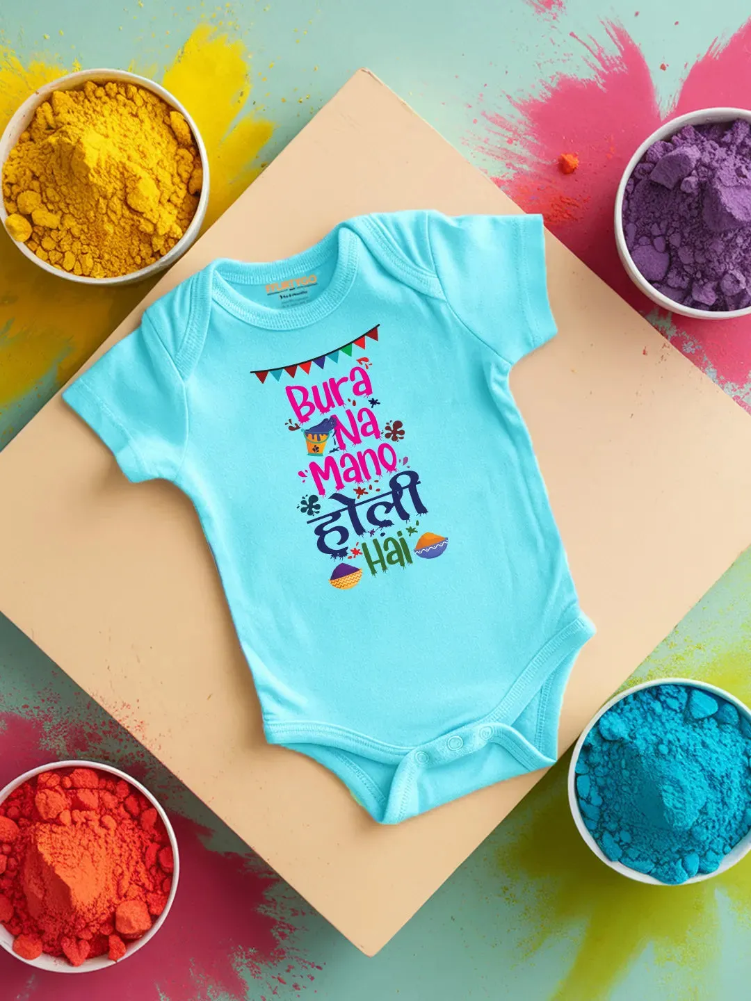 Bura Na Mano Holi Hai Baby Romper | Onesies