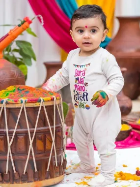 Bura Na Mano Holi Hai Baby Romper | Onesies