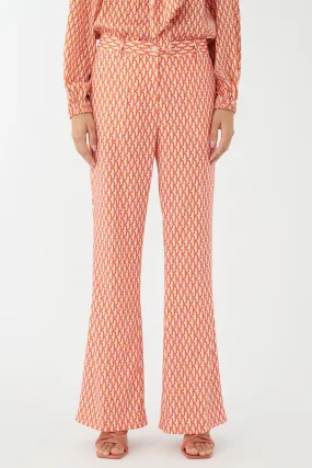 Dea Kudibal Rihannadea 0390424 5783 Pink Yukon Leche Flared Trousers