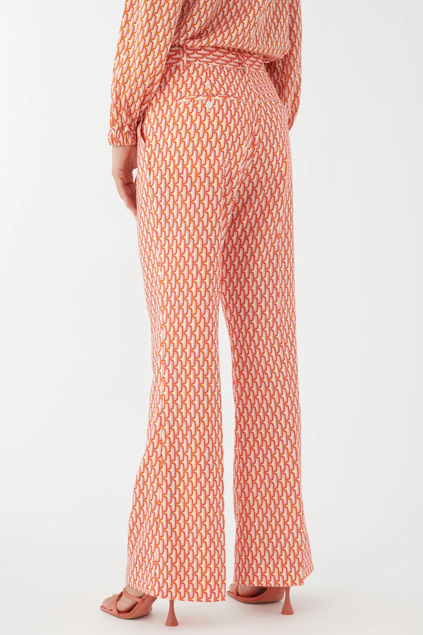 Dea Kudibal Rihannadea 0390424 5783 Pink Yukon Leche Flared Trousers