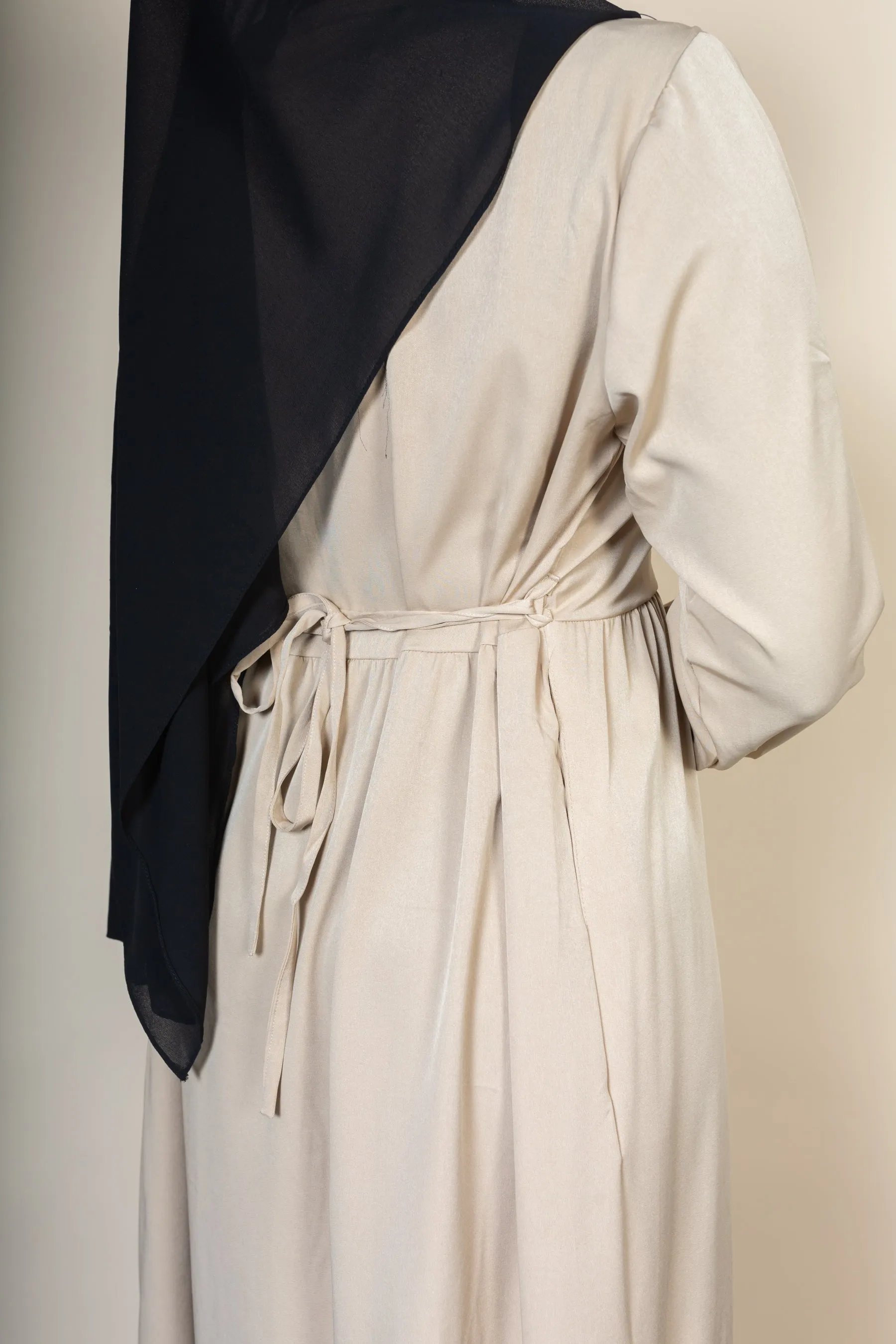 ELMIRA MAXI DRESS - BEIGE