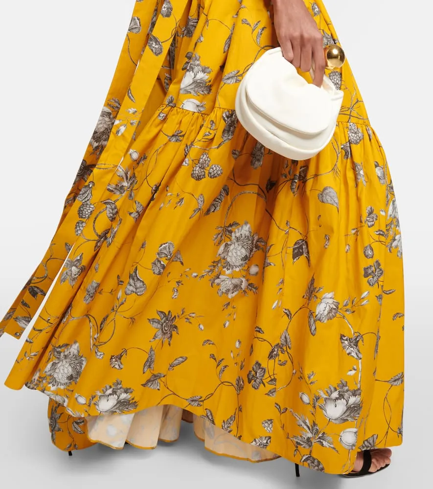 Erdem Floral cotton maxi dress