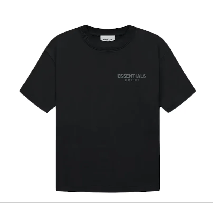 FEAR OF GOD ESSENTIALS CORE COLLECTION KIDS T-SHIRT BLACK