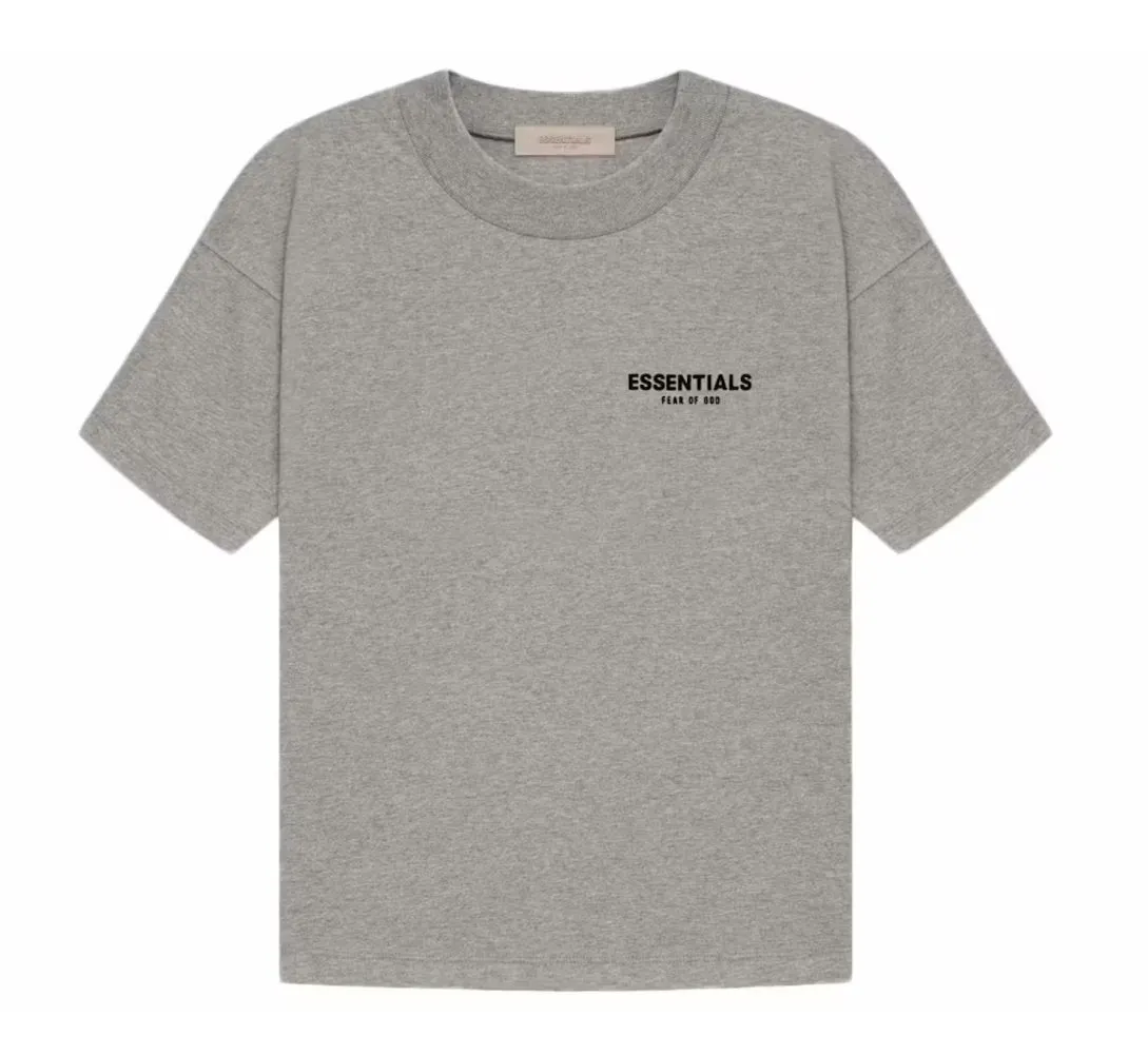 FEAR OF GOD ESSENTIALS T-SHIRT (SS22) DARK OATMEAL