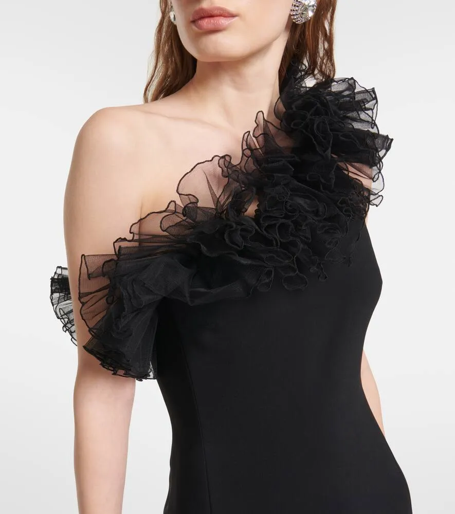 Giambattista Valli One-shoulder gown