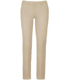 Kariban Ladies Chino Trousers | Beige