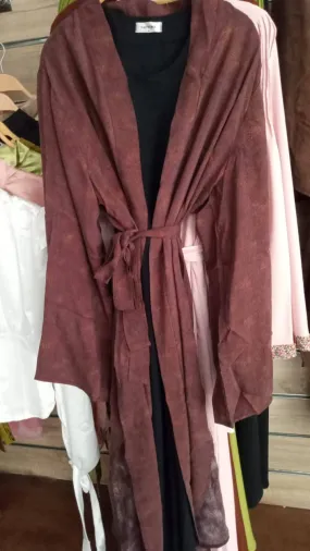 Leopard Cardigans - Burgandy