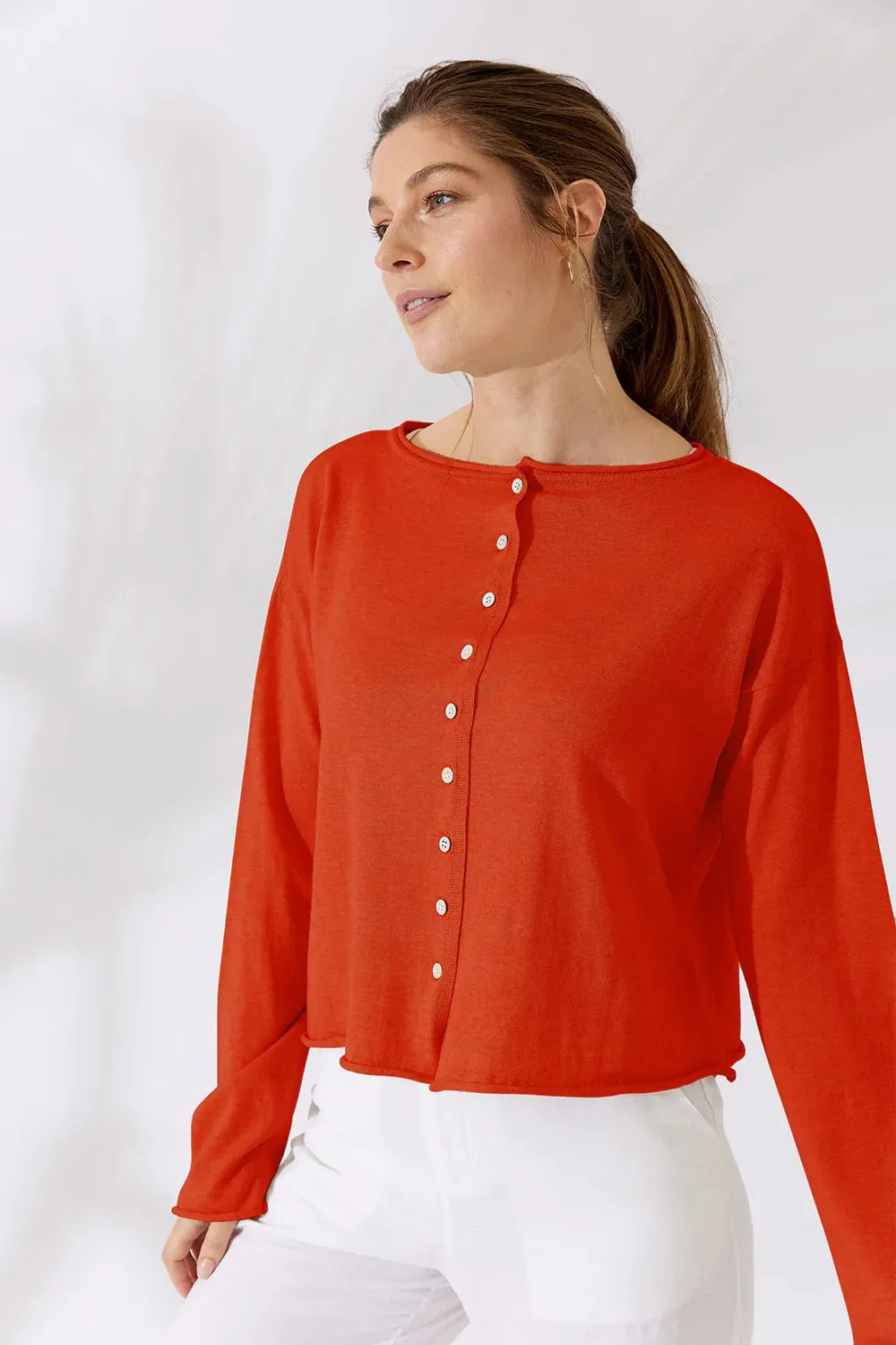 Malta Reversible Cashmere Blend Cardi