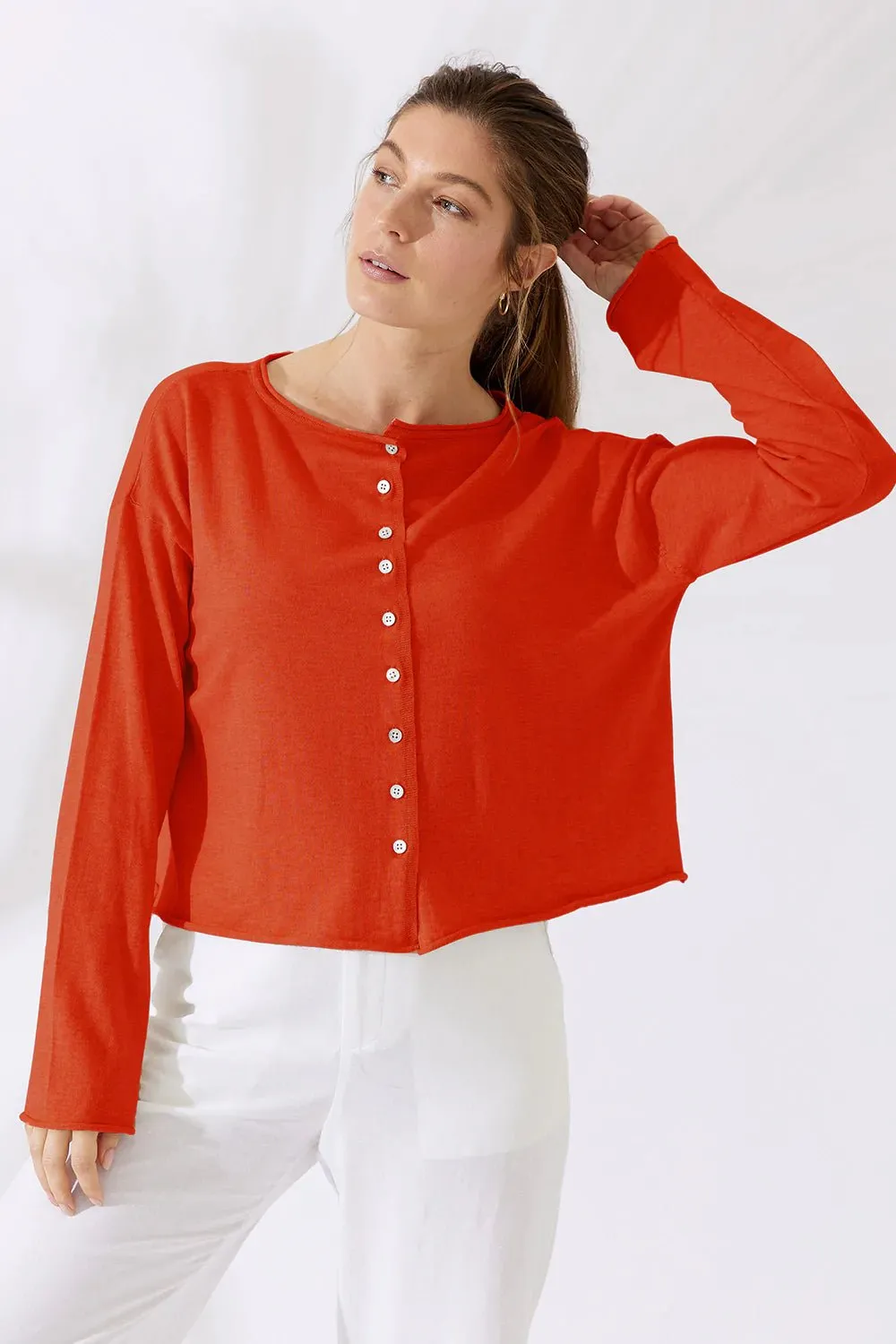 Malta Reversible Cashmere Blend Cardi