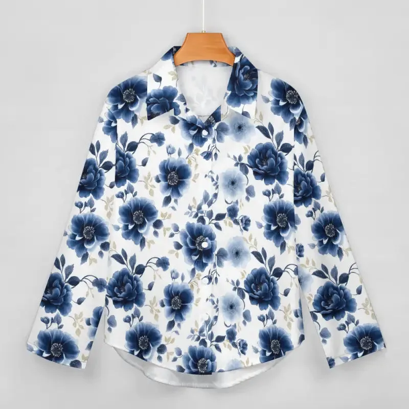 Oversized Floral Button Down Shirt for Ultimate Chill Vibes