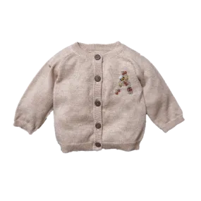 Personalized cardigan - Sandstone