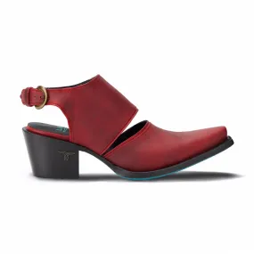 Plain Robin Cut-Outs Snip Toe Mule Booties