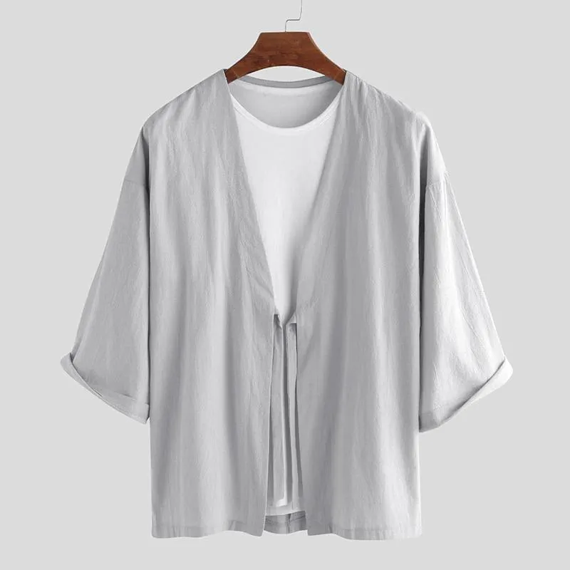 Solid Color Kimono