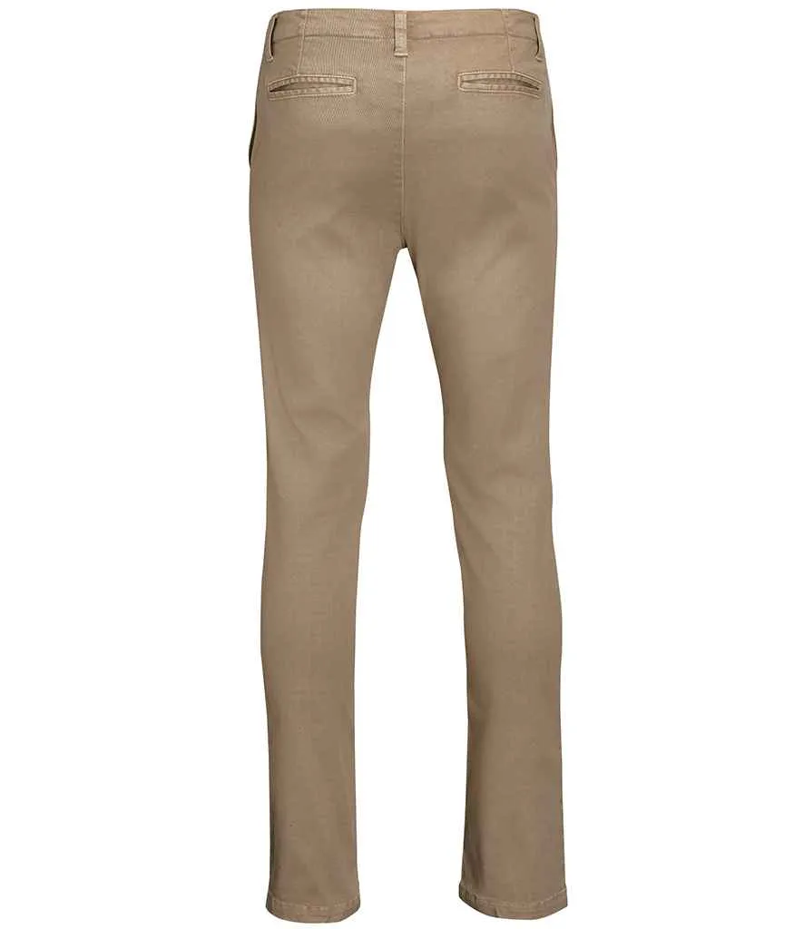 SOL'S Jules Chino Trousers | Chestnut