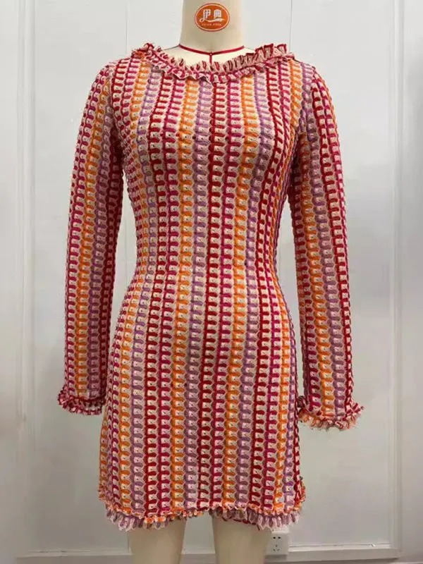 Summer Backless Mini Dress - Trendy Beach Cover-Up