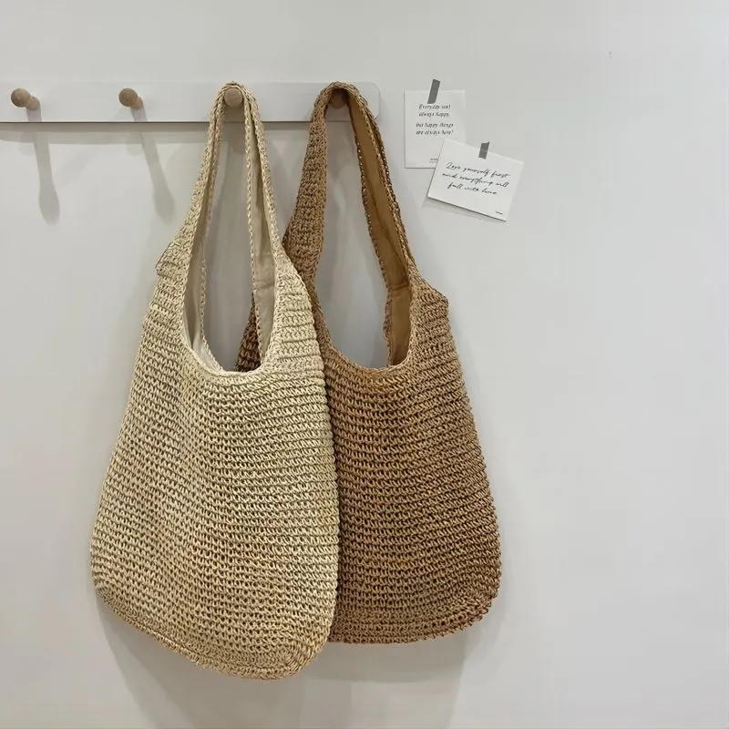 Tajade Hand Woven Beach Straw Bag