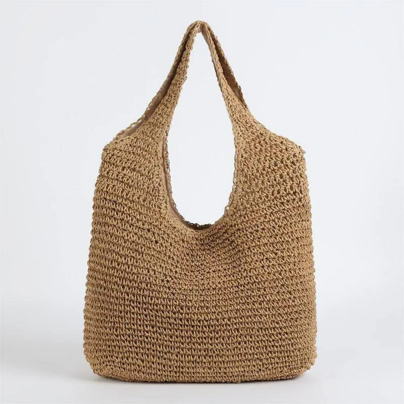 Tajade Hand Woven Beach Straw Bag