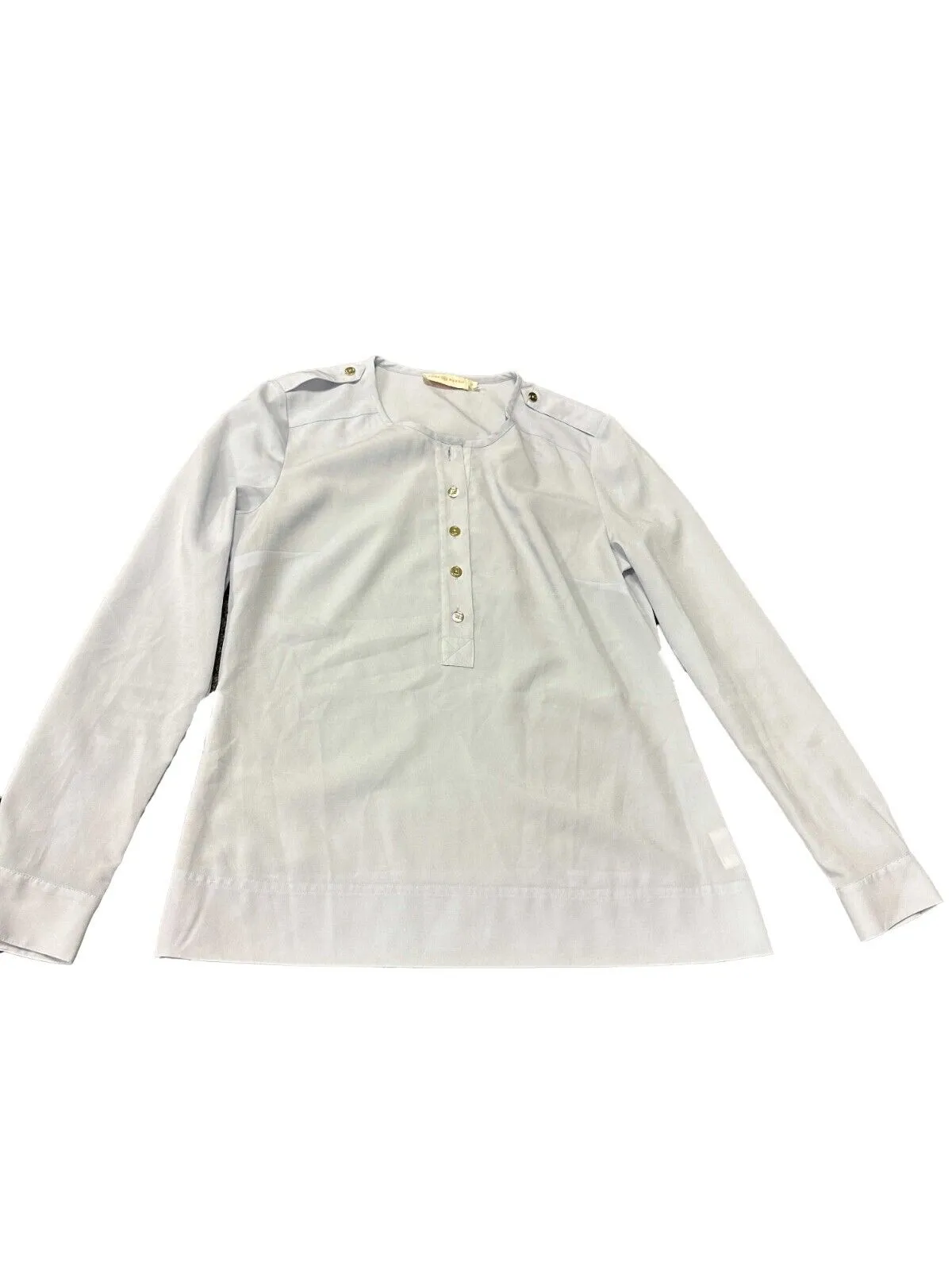 Tory Burch - Excellent - Button Down Top - Light Purple - SIze S