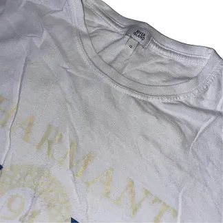 Vintage River Island white medium regular fit short sleeve tees