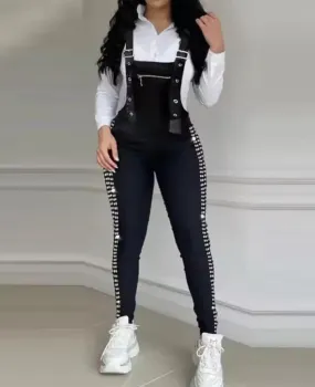 Women Long Jumpsuits Fashion Casual Daily Wear     S5052927