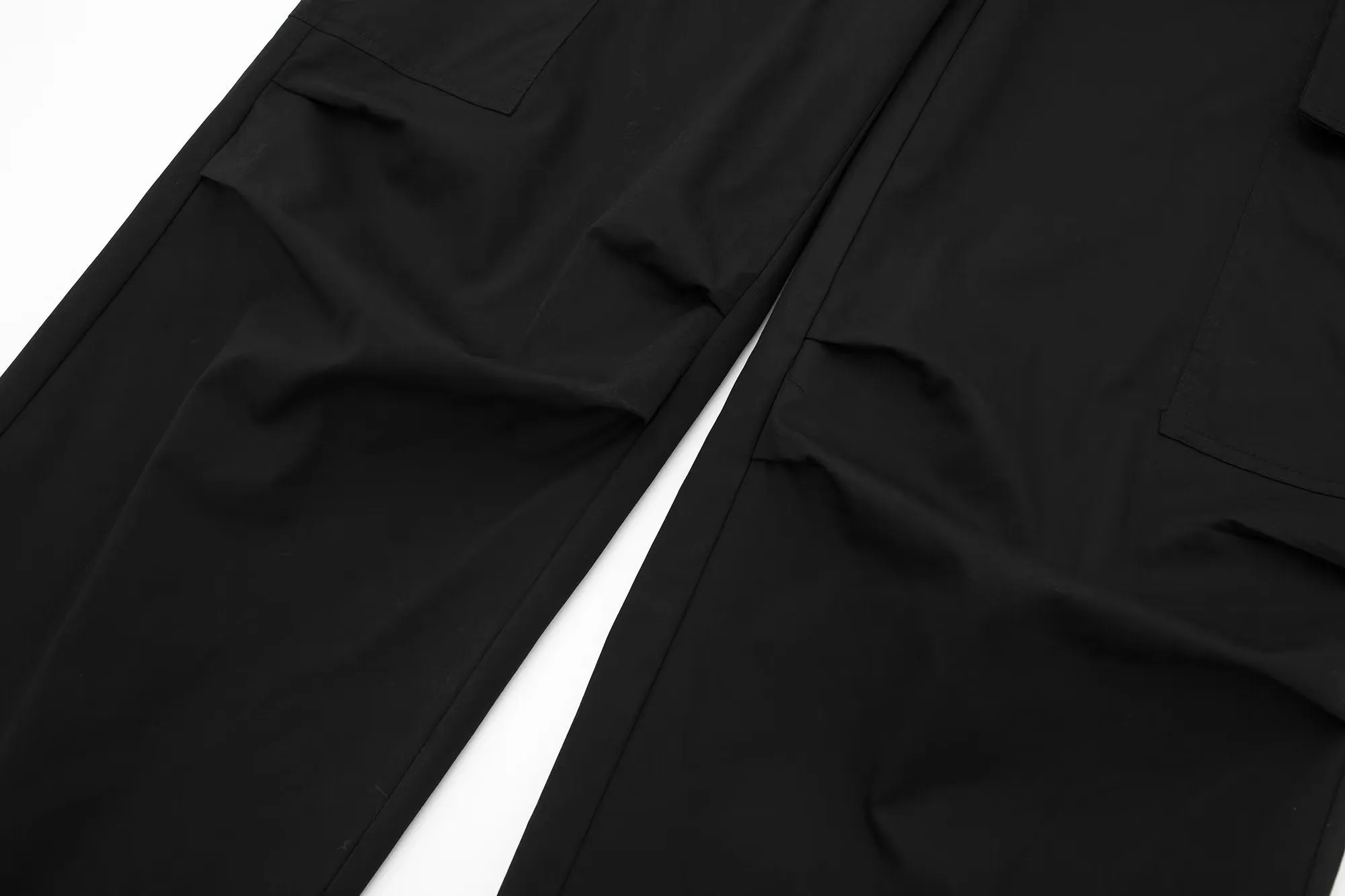 Women Multi Pocket Cargo Pants Brand Loose Street Straight Drag Casual Jumpsuits