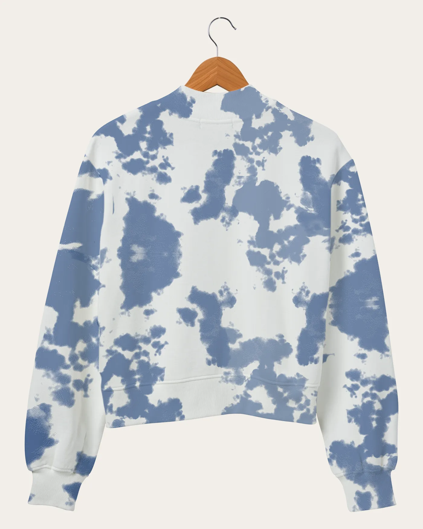 Women's NFL Los Angeles Rams Tie Dye Mock Neck Fleece