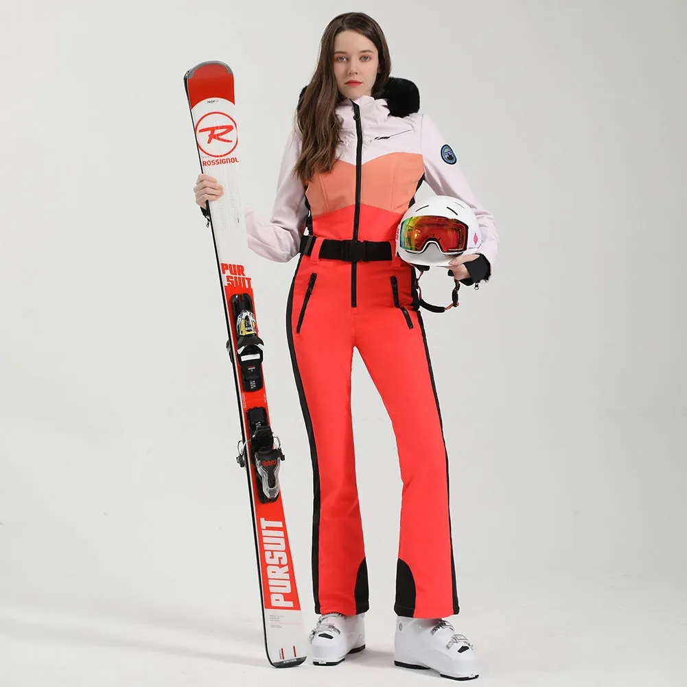 Women's One Piece Ski Jumpsuits