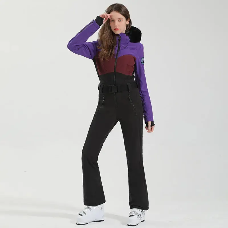Women's One Piece Ski Jumpsuits