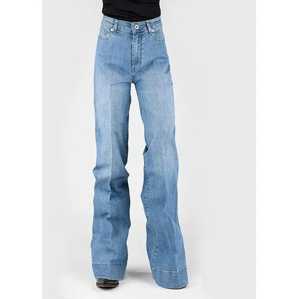 Women's Stetson 751 Wide Leg Western Jean 11-054-0751-0201