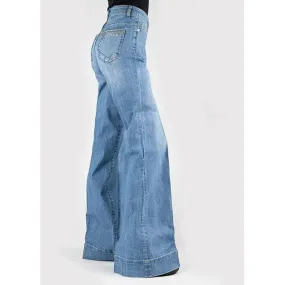 Women's Stetson 751 Wide Leg Western Jean 11-054-0751-0201